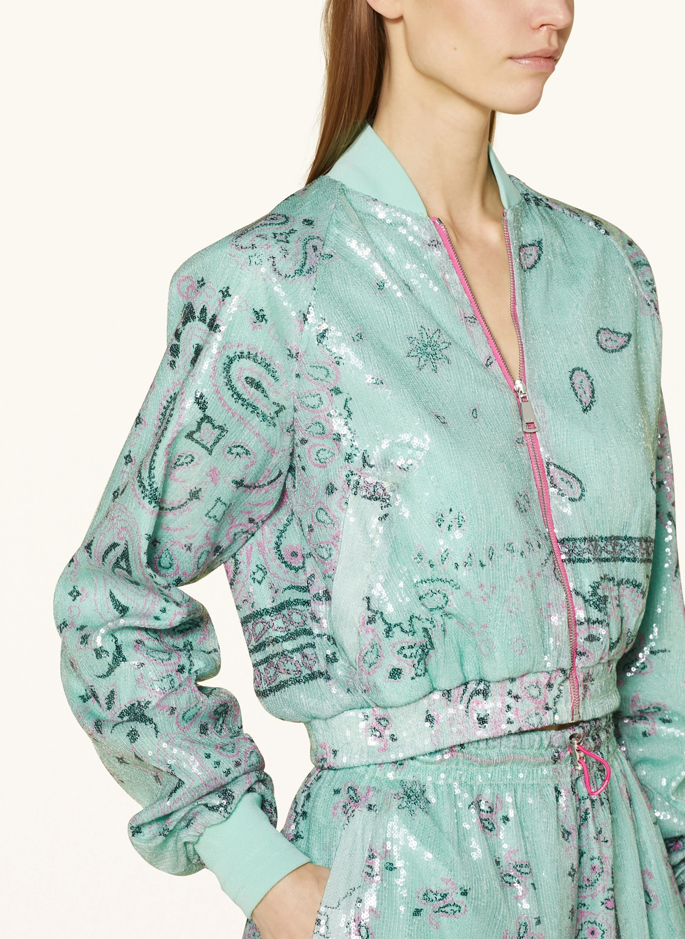 KHRISJOY Blouson mit Pailletten