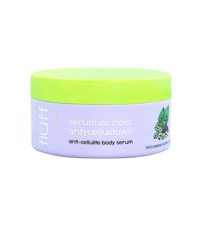 Fluff - Sérum Corporal Anticelulite - Pimenta Preta e Café Verde