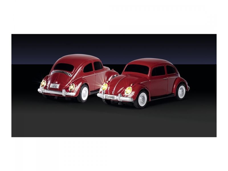 Carson RC Fahrzeug VW Beetle Rot H0, RTR Ferngesteuerter Volkswagen Käfer im Massstab 1:87