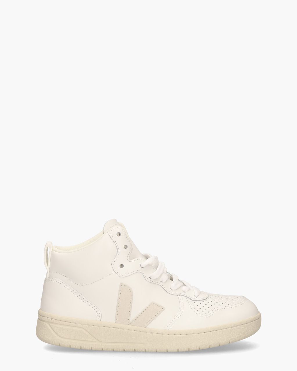 Veja V-15 Leather Wit Damessneakers