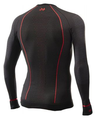 Sous Maillot Manches Longues Sixs TS2 Noir / Rouge