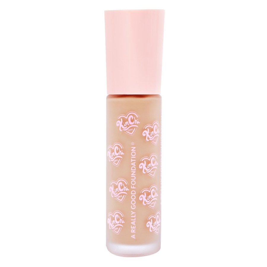 KimChi Chic A Really Good Foundation 107L Light Skin With Cool Peach Undertones 30ml