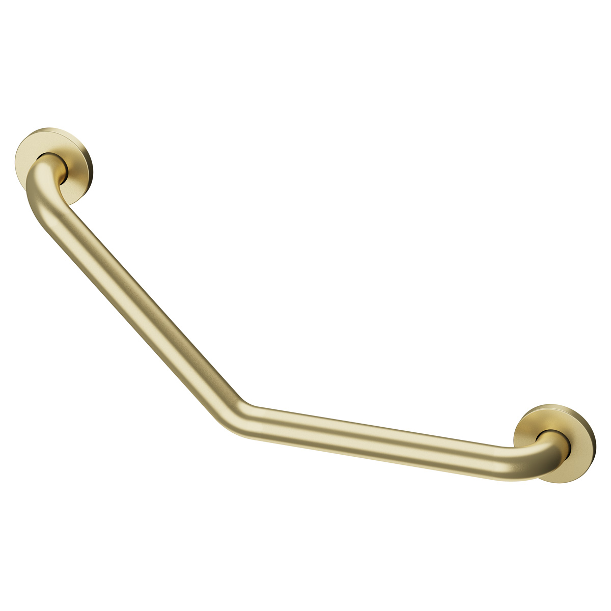 Haceka Kosmos badgreep met hoek 55cm goud geborsteld