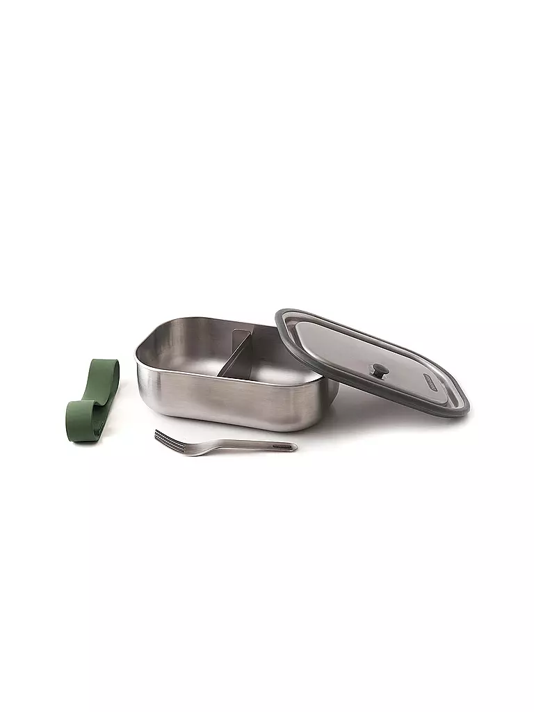 BLACK+BLUM Lunchbox Gross 1l Olive/Edelstahl olive