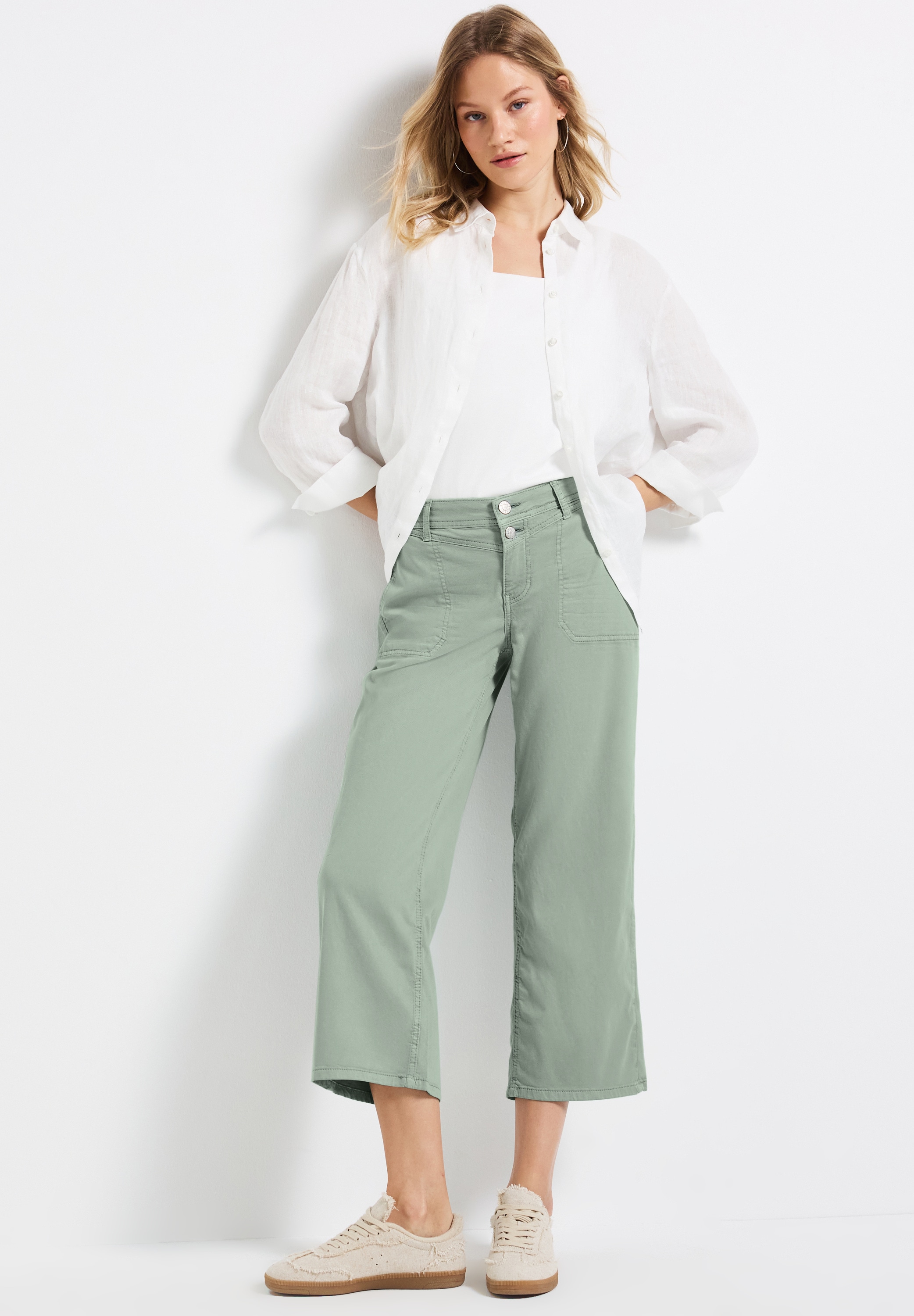STREET ONE Weite Jeans im Culotte-Stil