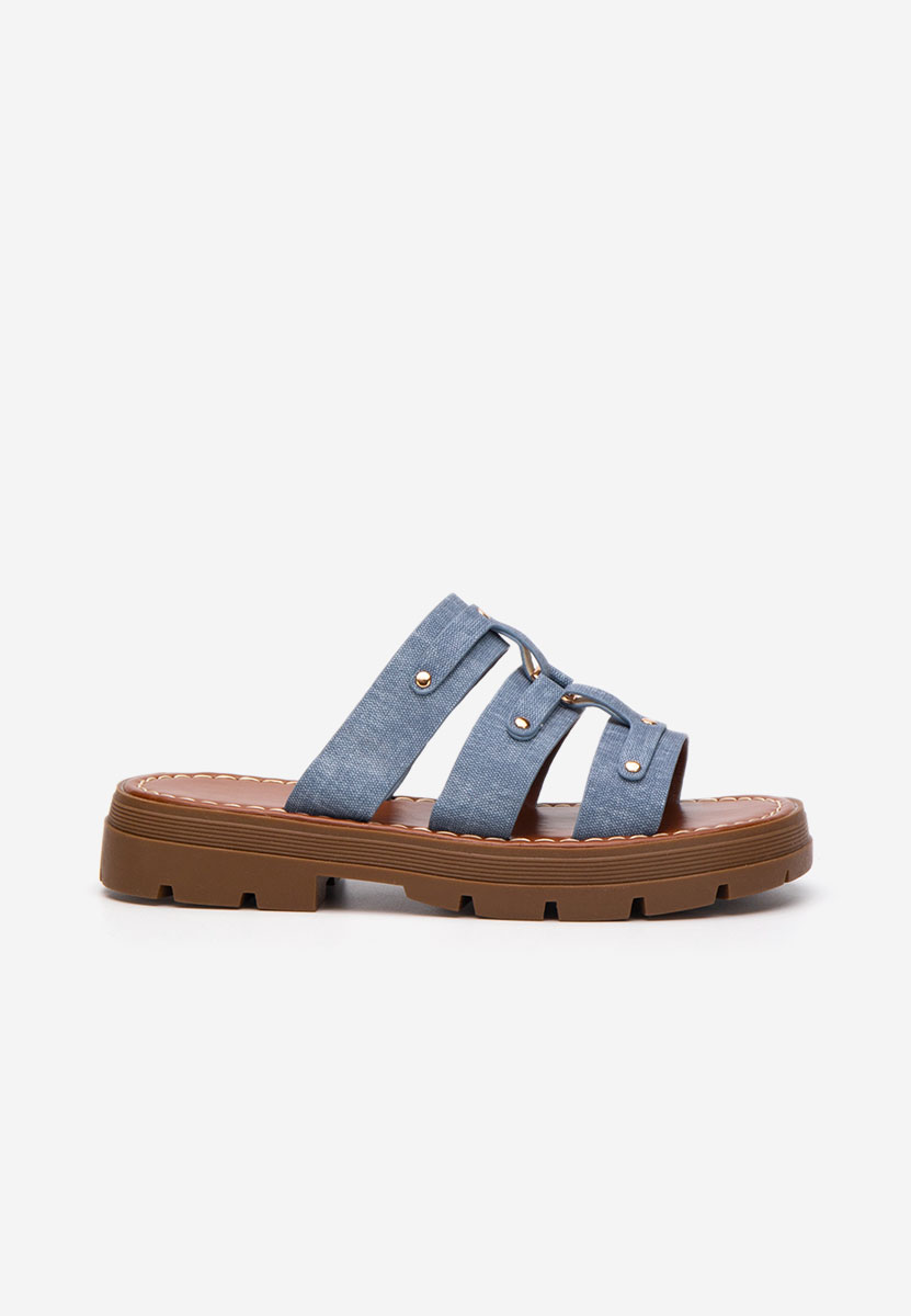 Mules femme denim Cameia