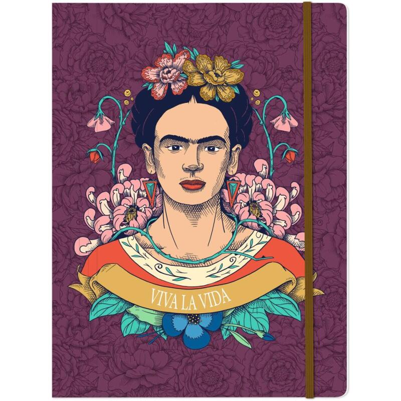 Frida Kahlo, Chemise à élastique 24x32cm