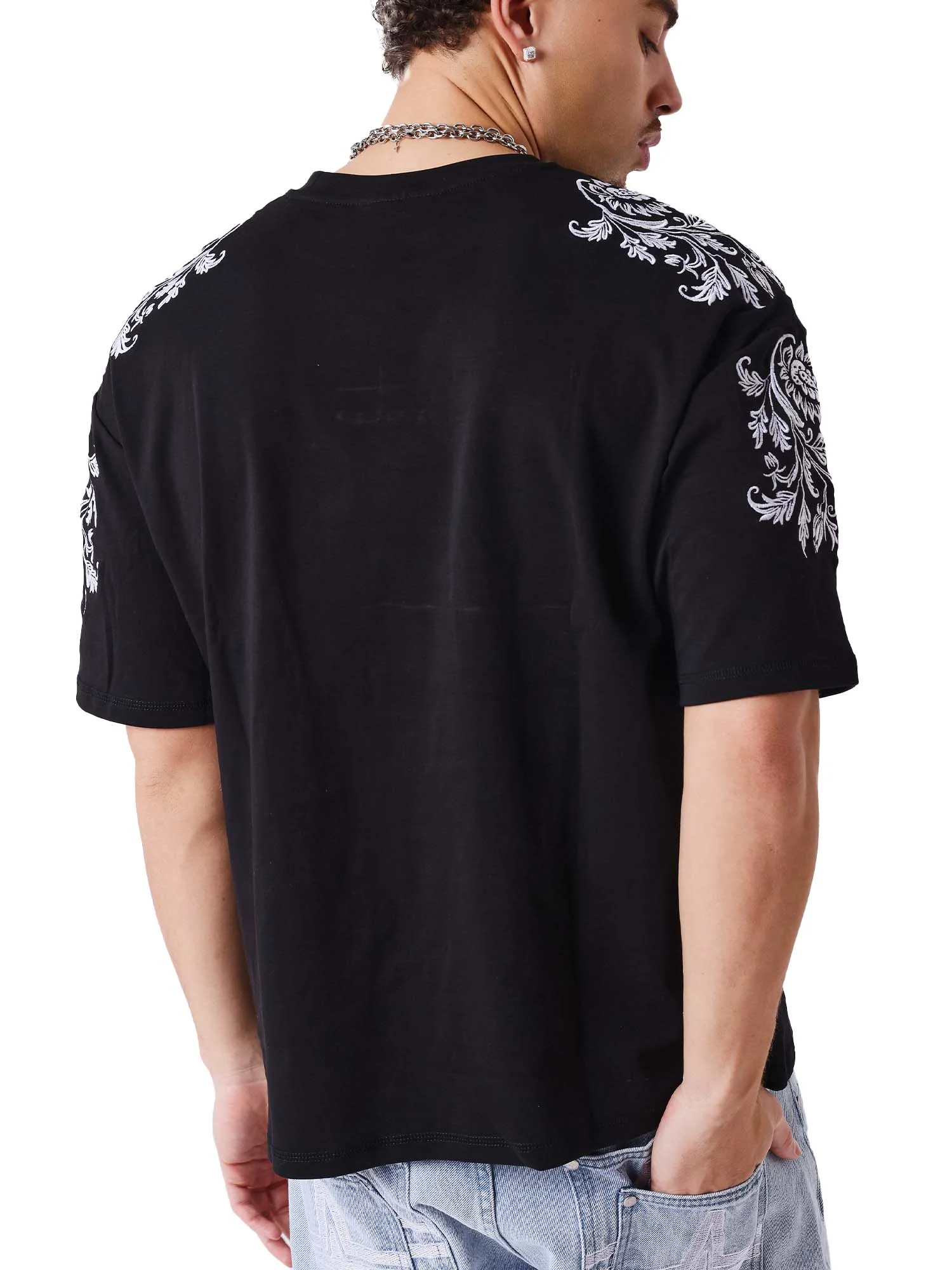Project X Paris Botanique T-Shirt Heren Zwart