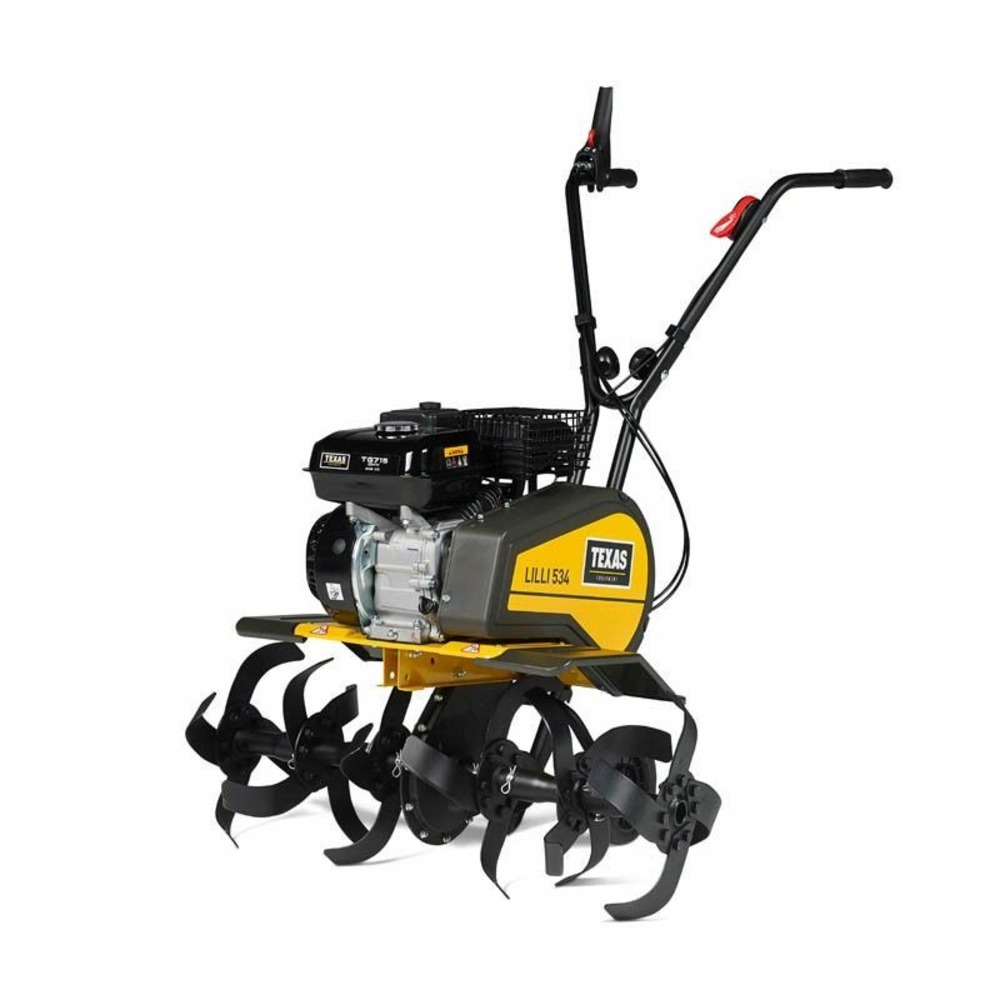 Motobineuse thermique 5,6cv 2 vitesses 3 largeurs jusqu'à 85cm texas lilli 534tg