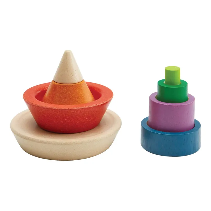 Plan Toys Pyramide à empiler et à encastrer