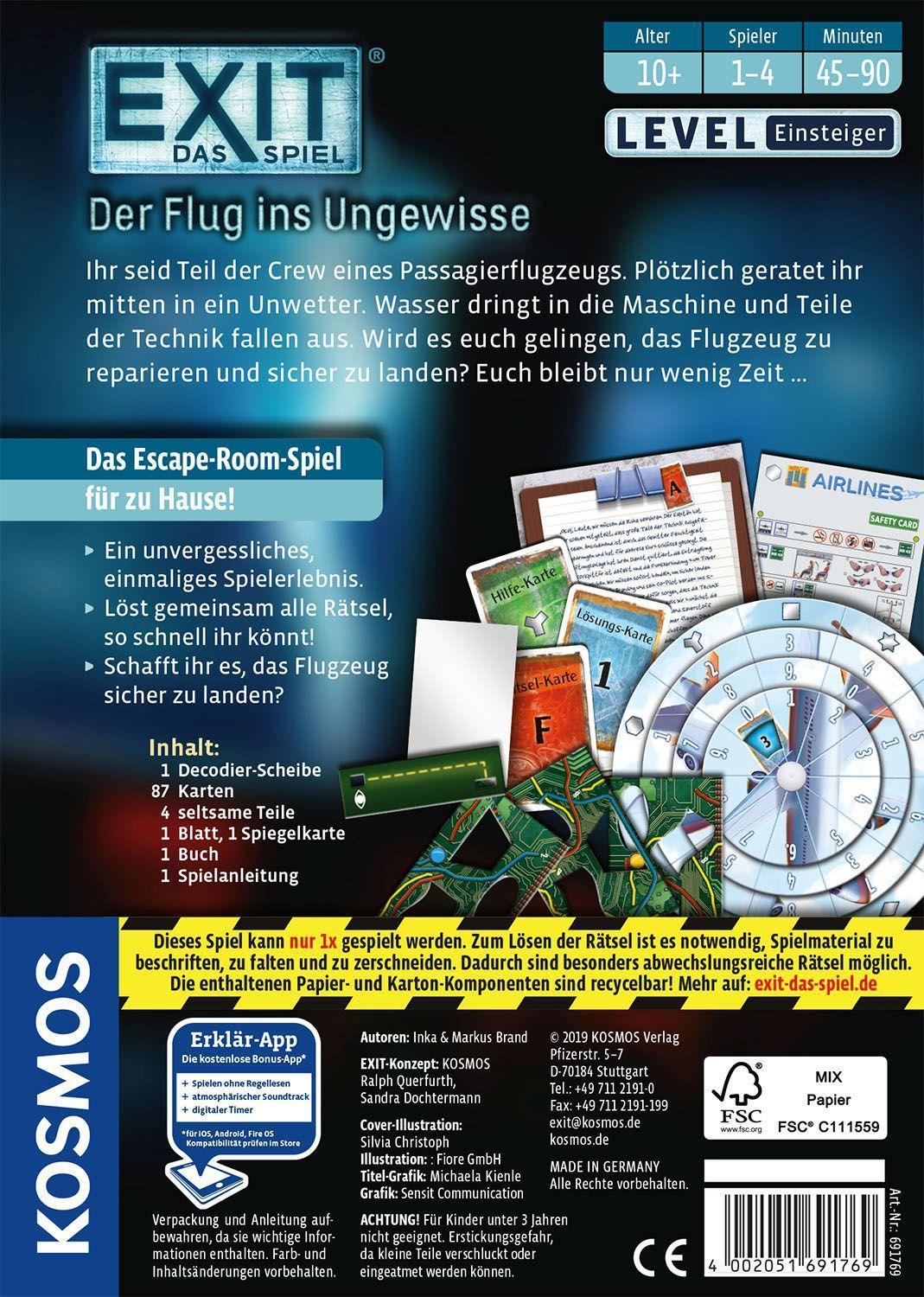 EXIT - Der Flug ins Ungewisse (Spiel)
