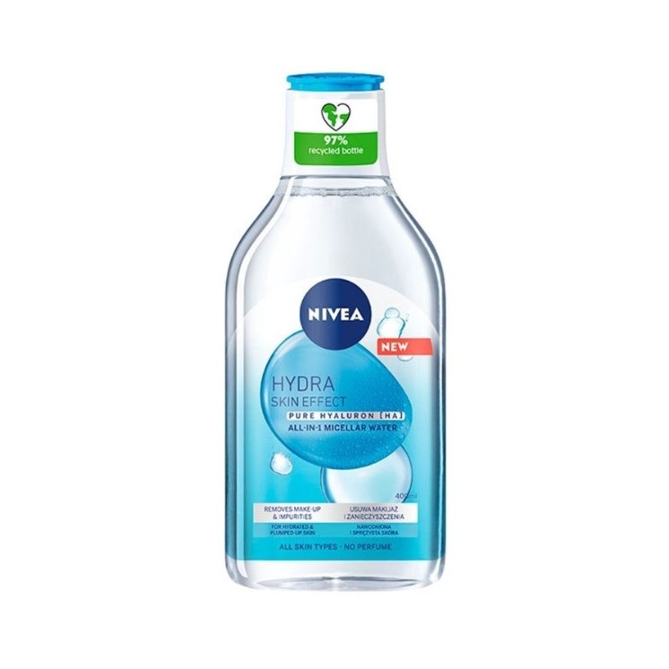 Nivea Hydra Skin Perfect Mizellenflüssigkeit für das Gesicht 400 ml
