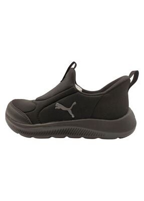 Puma Fun Racer 2 Slip On PS Sneakers, Black/Cool Dark Gray