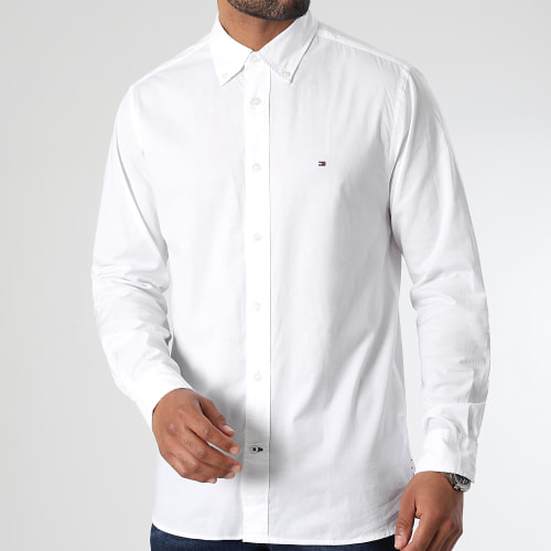 Chemise Manches Longues Core Flex Poplin 5035 Blanc