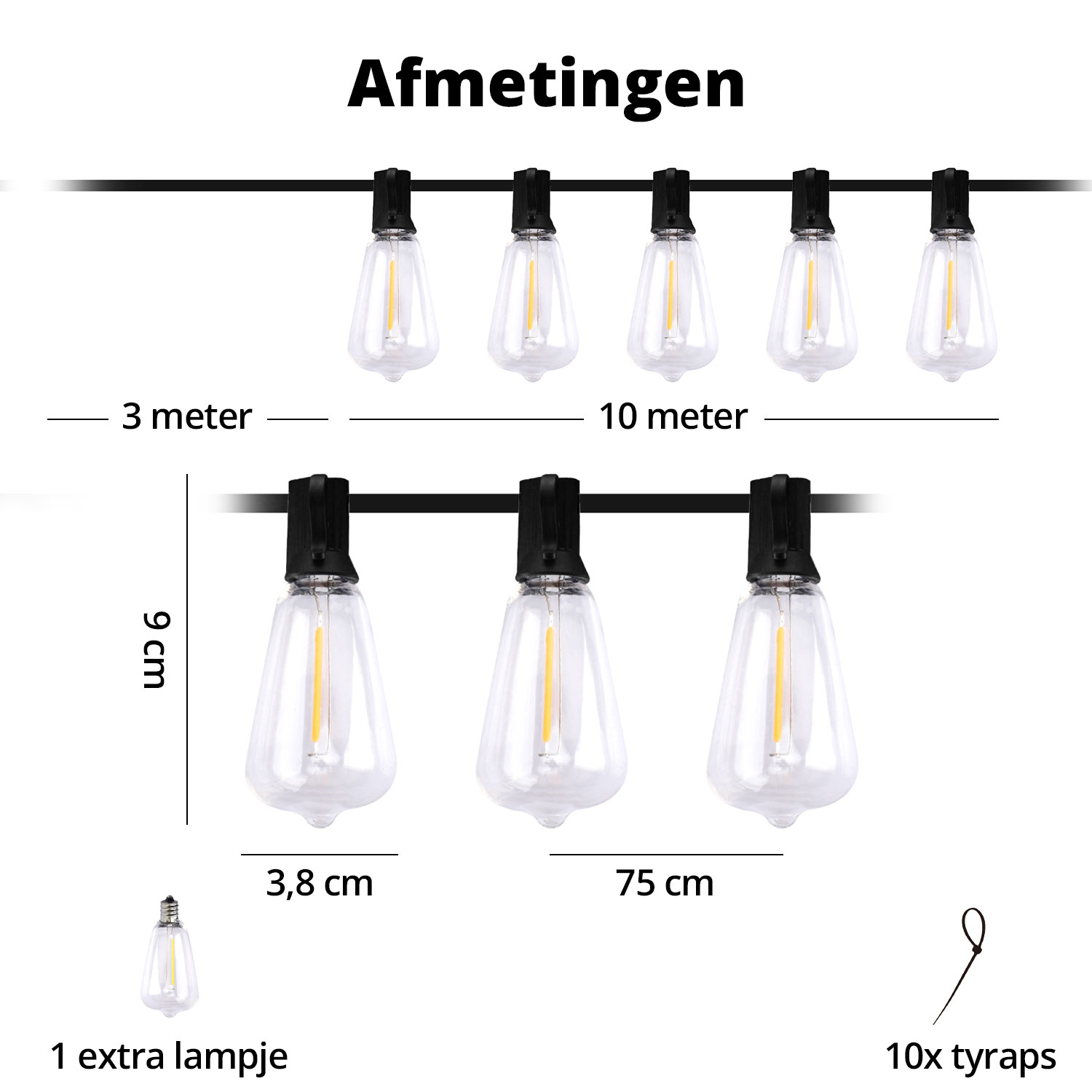 FlinQ Slimme Solar lichtslinger