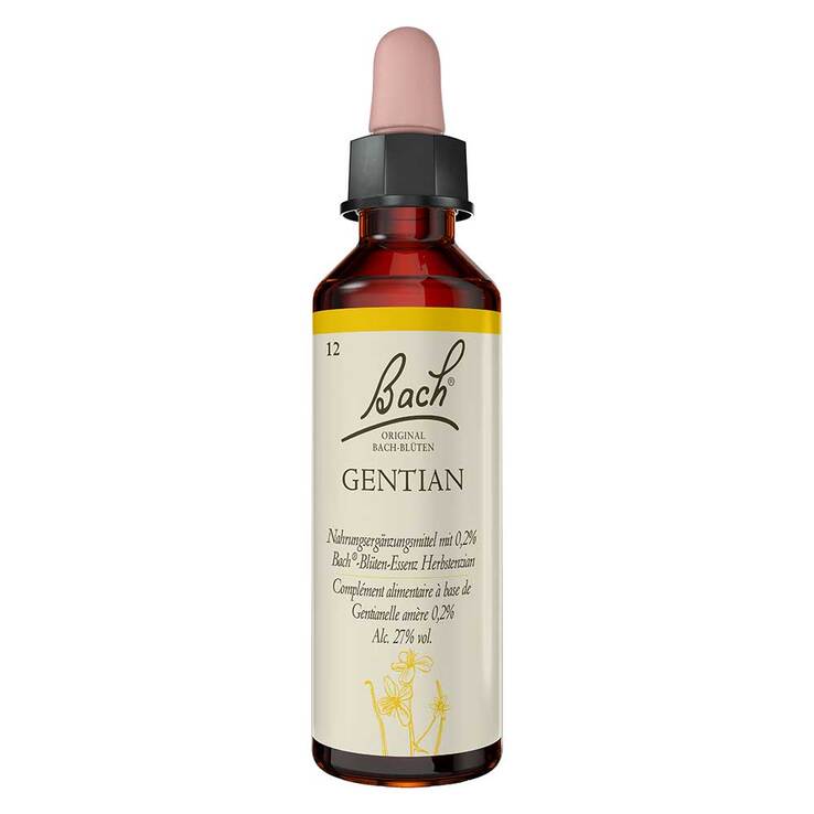 Bachblüten Nr. 12 Gentian Tropfen, 20 ml