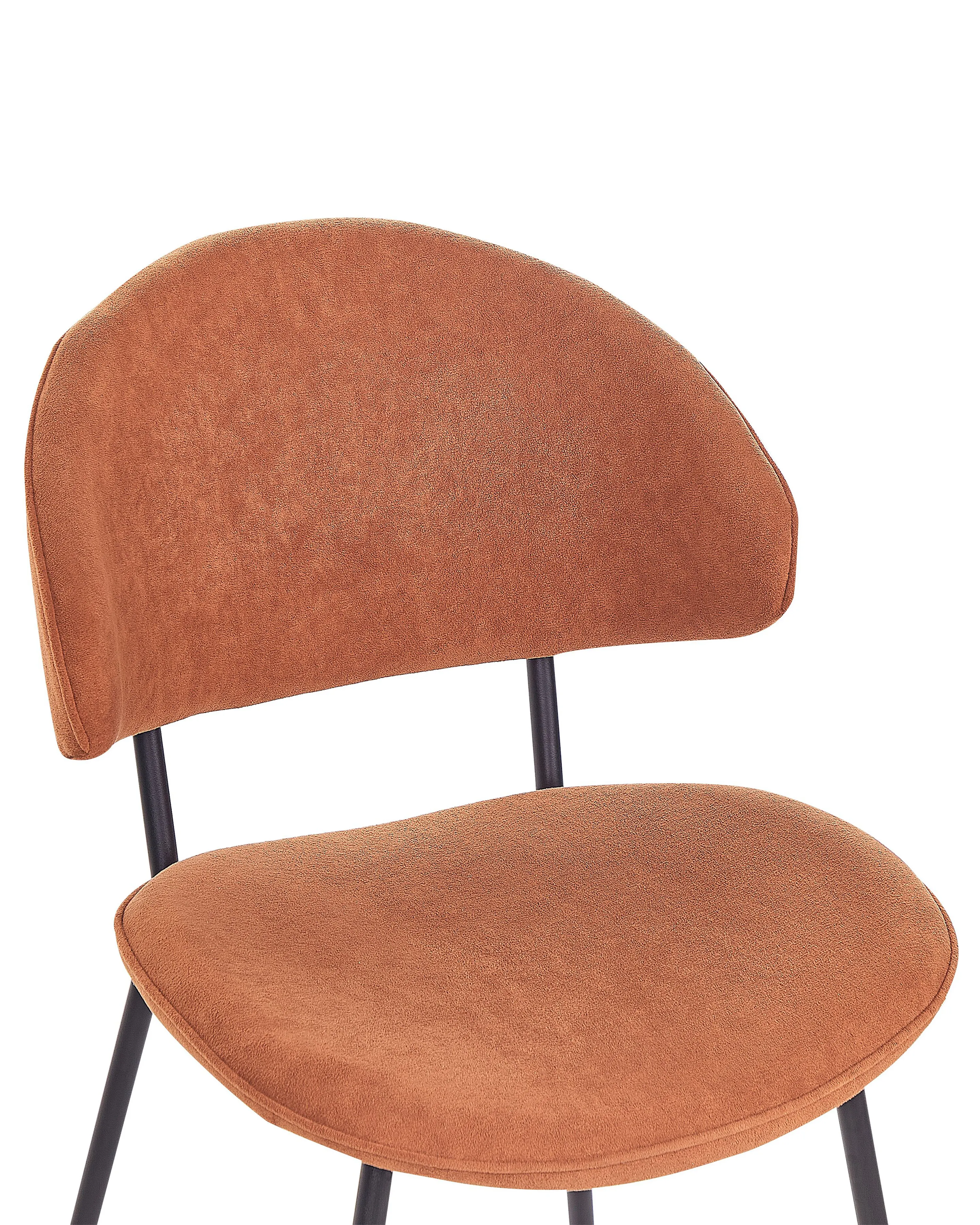 Set van 2 eetkamerstoelen KIANA Oranje
