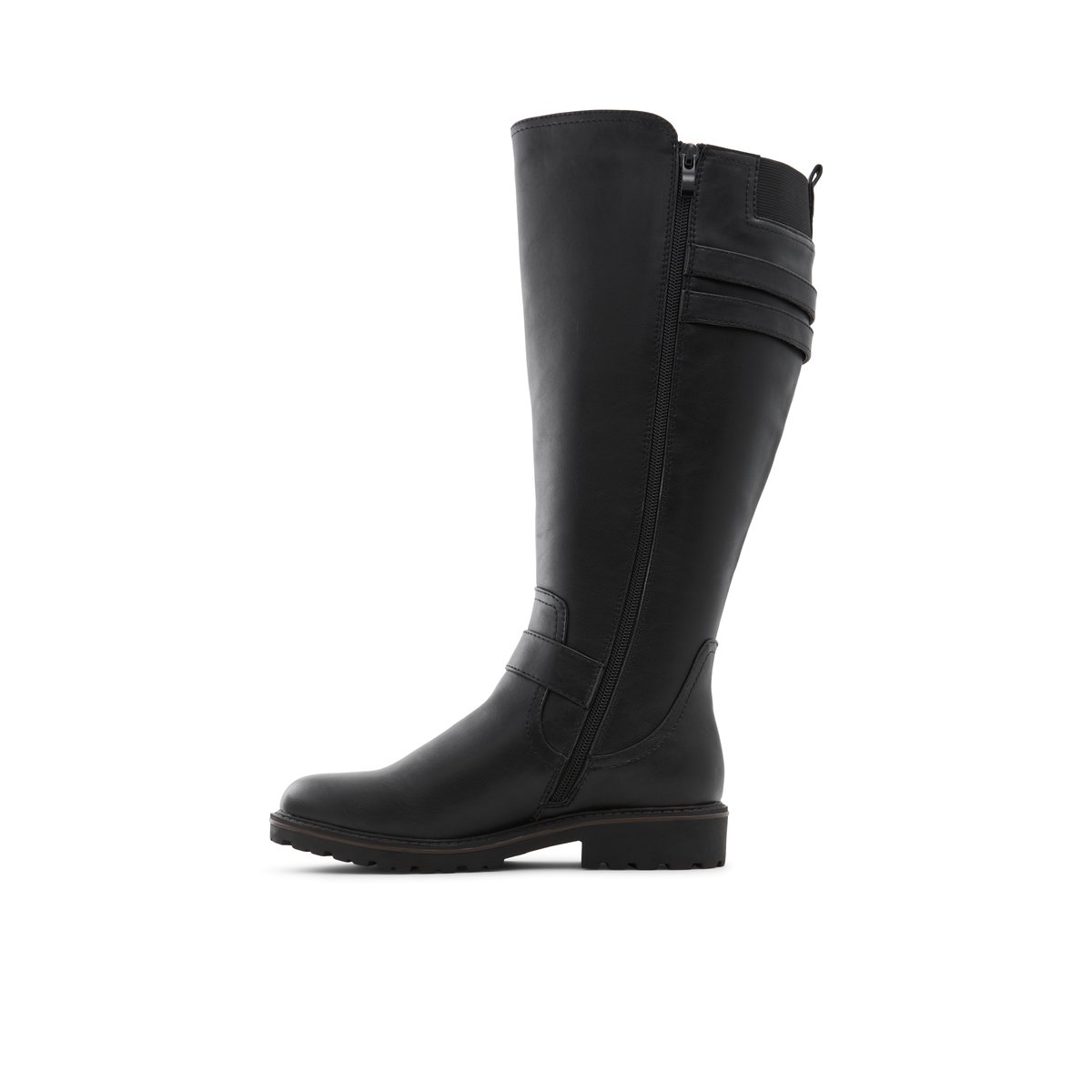 BANFF TRAIL-Etiliwen-w-Bottes mi-mollet - Talon plat - Noir