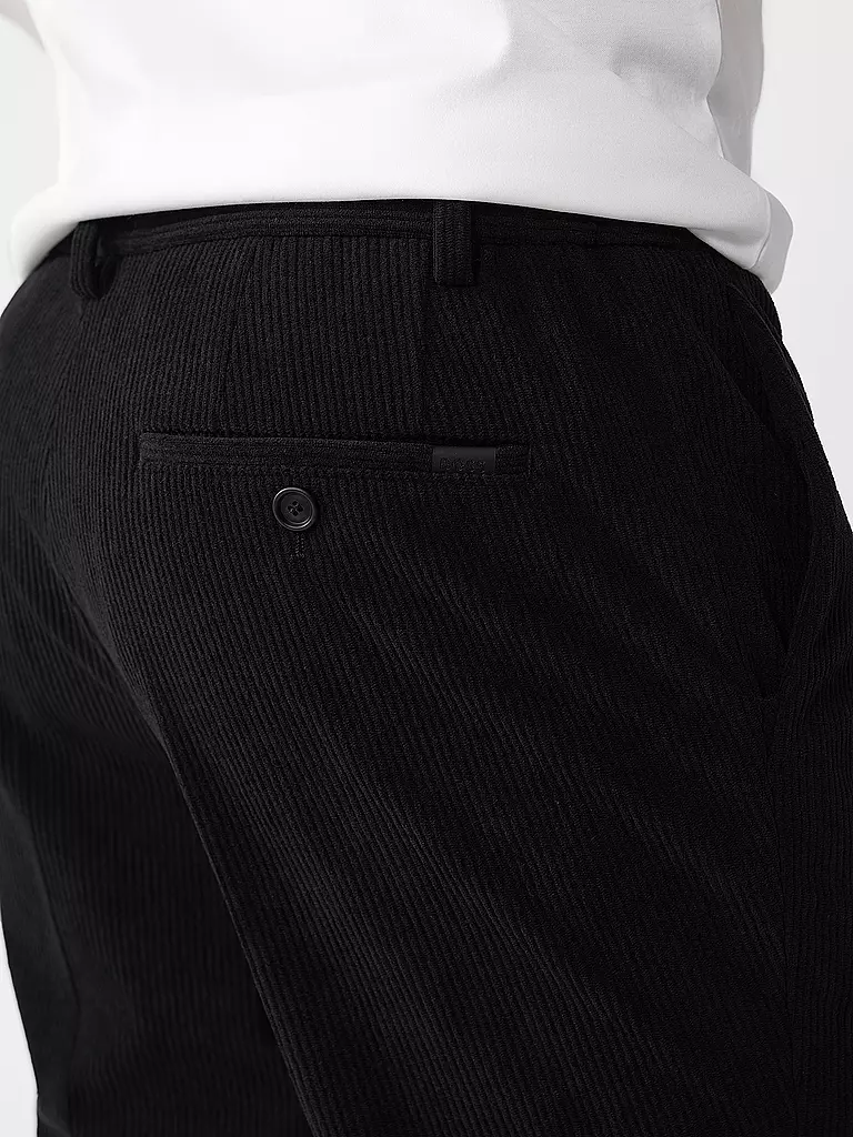BOSS Hose Slim Fit  schwarz