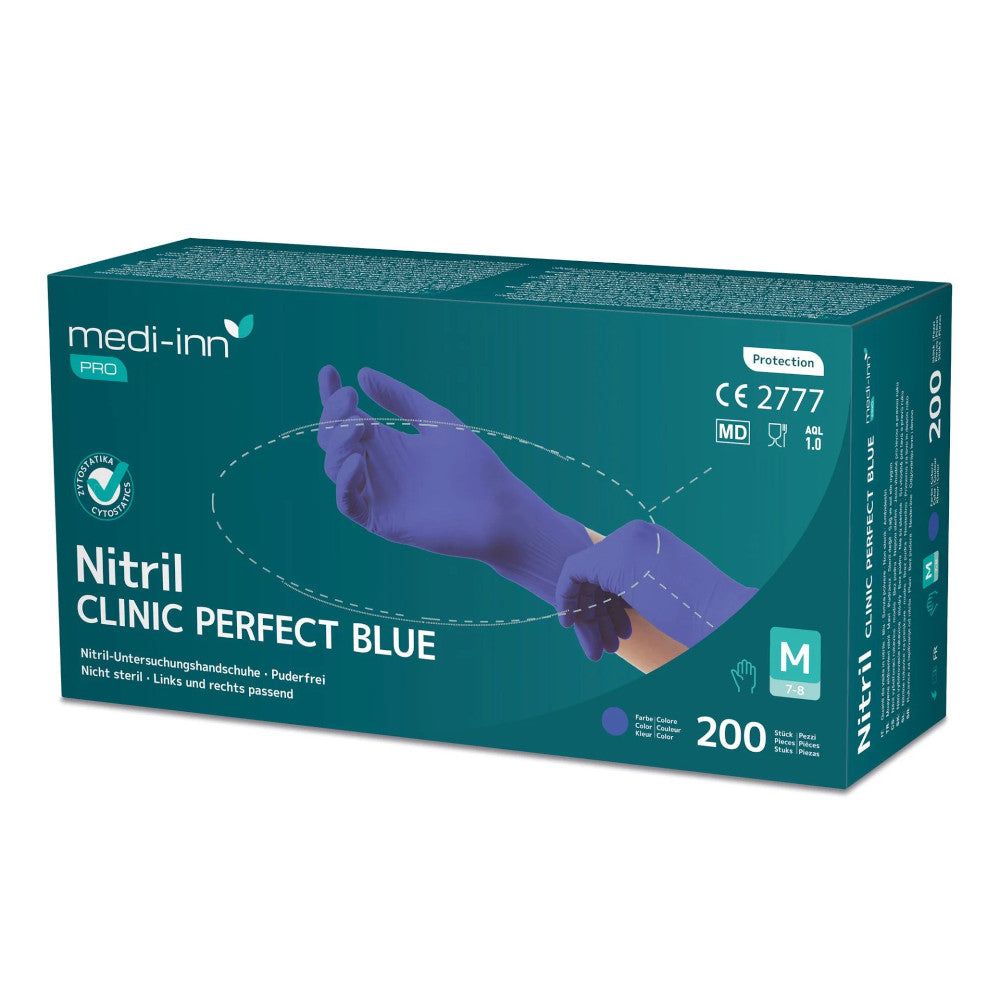 Medi-Inn Clinic Perfect Blue Nitril-Einmalhandschuhe