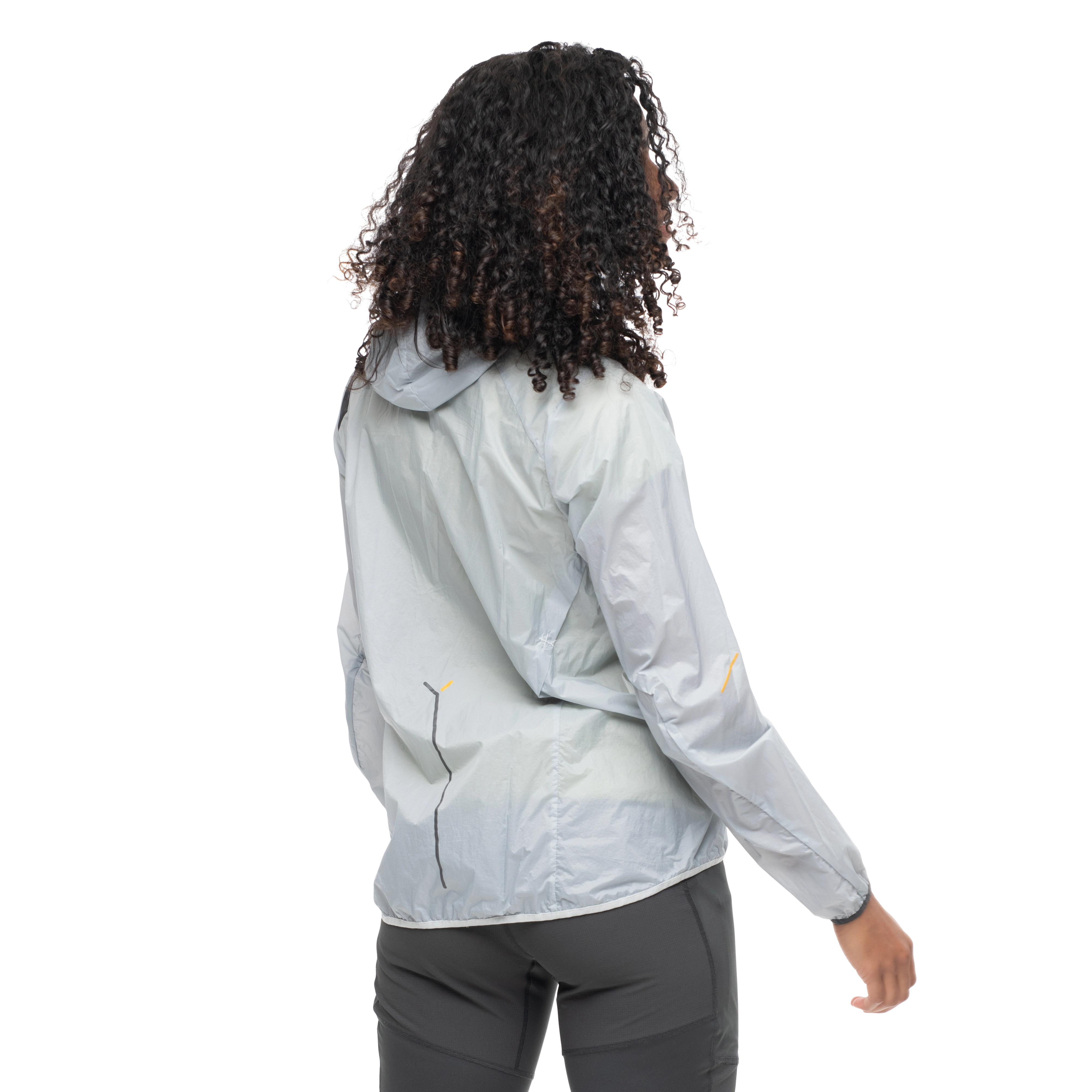 Y LightLine Pure Windbreaker Jacket Women Pearl Grey / Dark Shadow Grey
