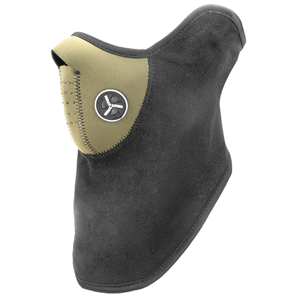 Allwetter Gesichtsmaske  Black/Green