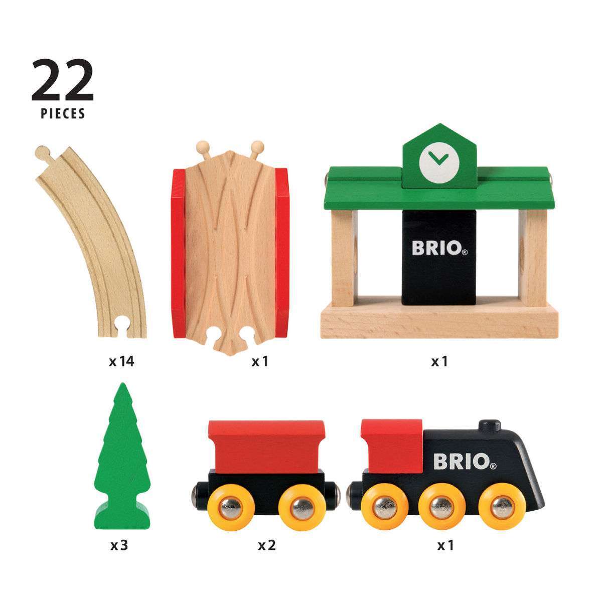 BRIO Spiel Bahn Acht Set - Classic Line