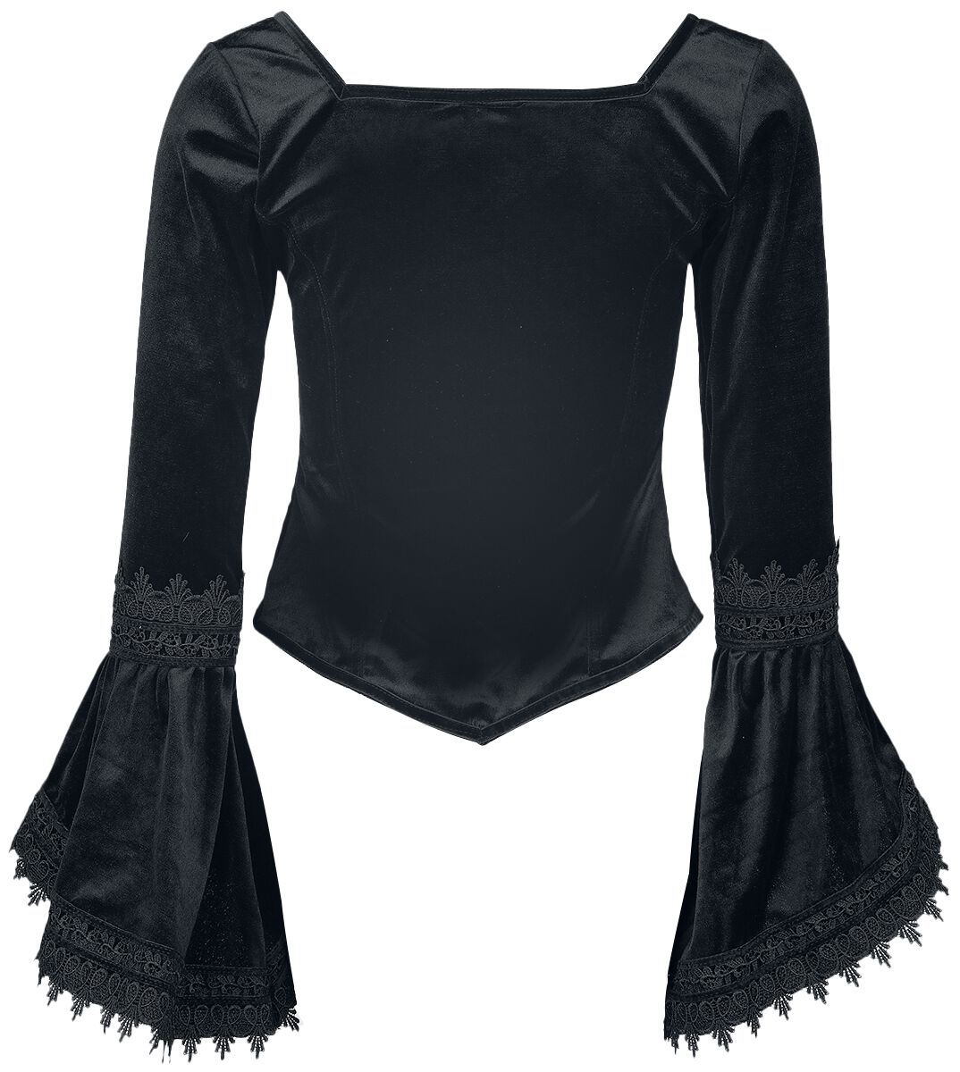 Haut Manches Longues Gothique | Sinister Gothic T-shirt manches longues