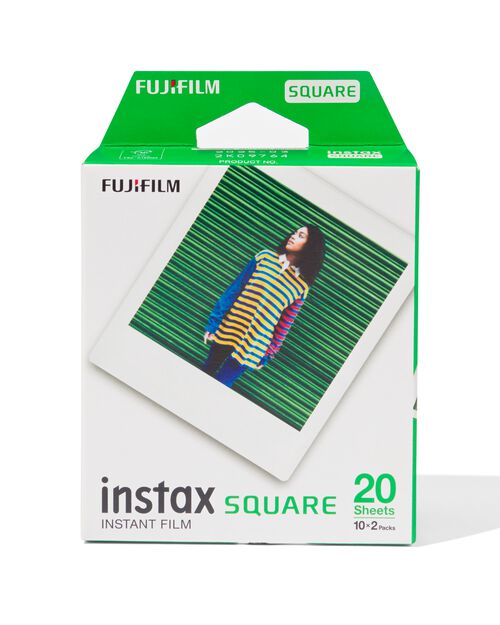 papier photo Fujifilm instax square (2x10/paquet)