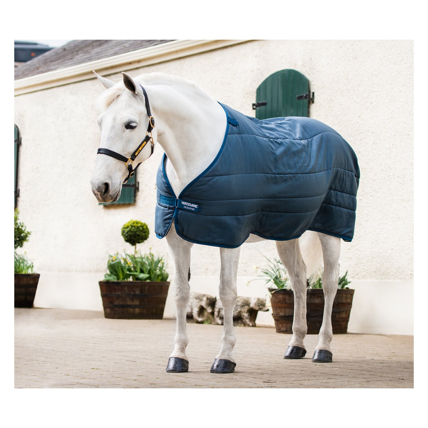 HORSEWARE Unterdecke XL-Liner 100 g - navy