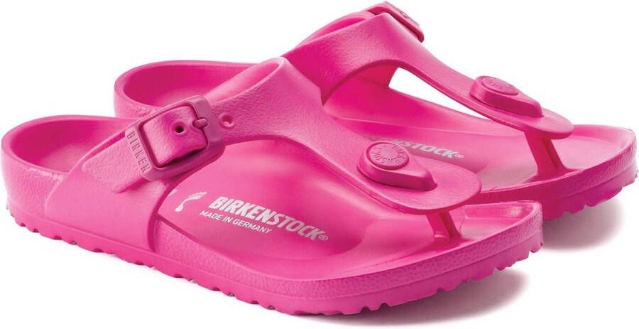 Birkenstock Roze Teenslippers Gizeh Kids Eva
