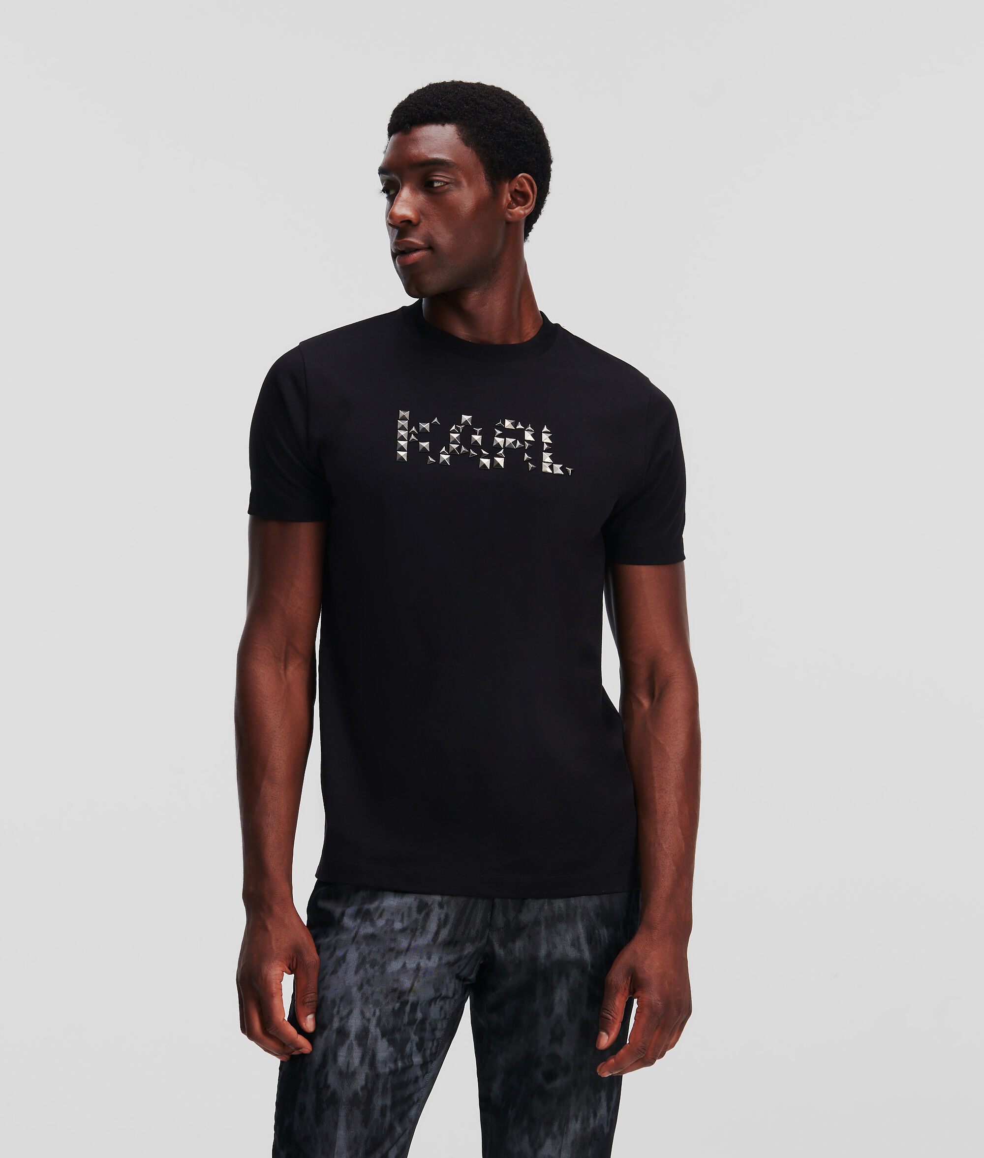 T-SHIRT À LOGO SCINTILLANT