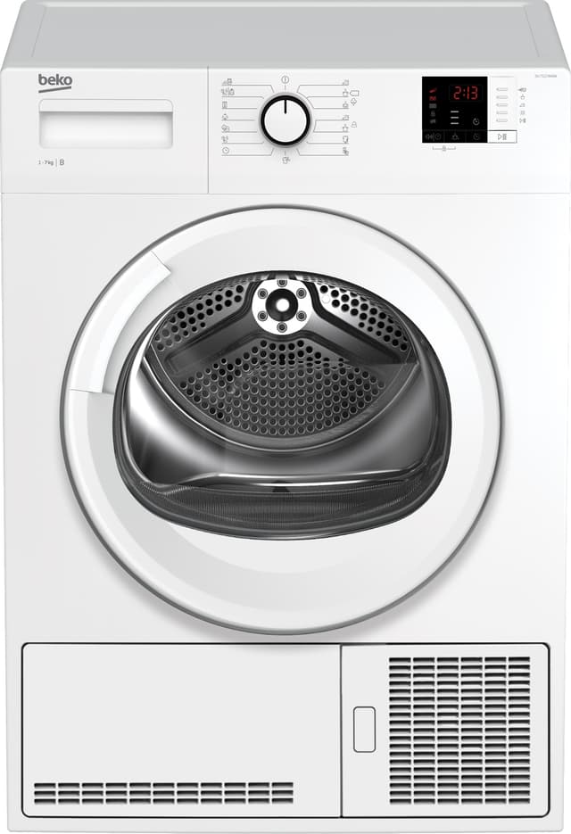 Beko tørretumbler DU 7112 RA0W (7 kg) hvid