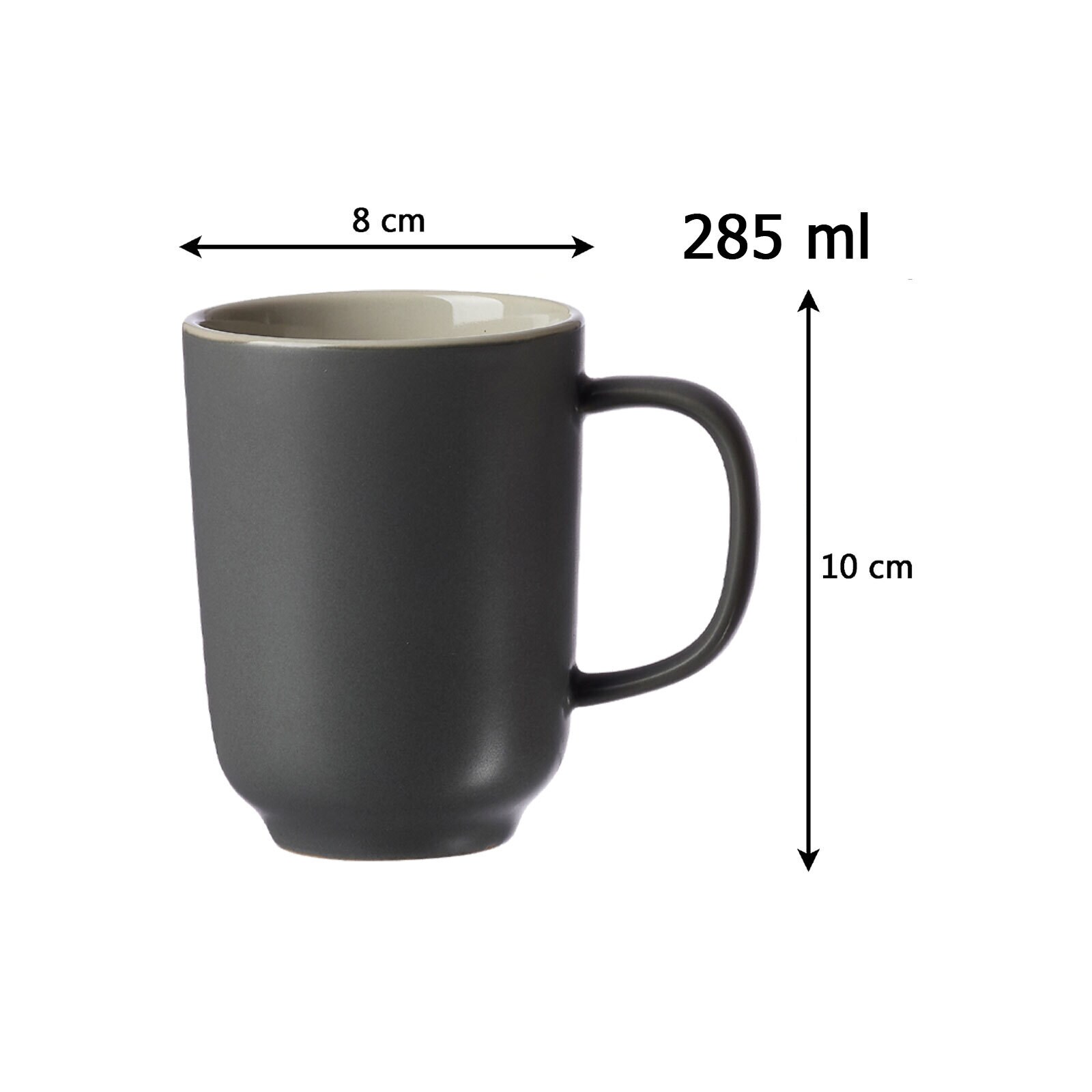 Ritzenhoff & Breker Kaffeebecher Jasper 285 ml 6er Set