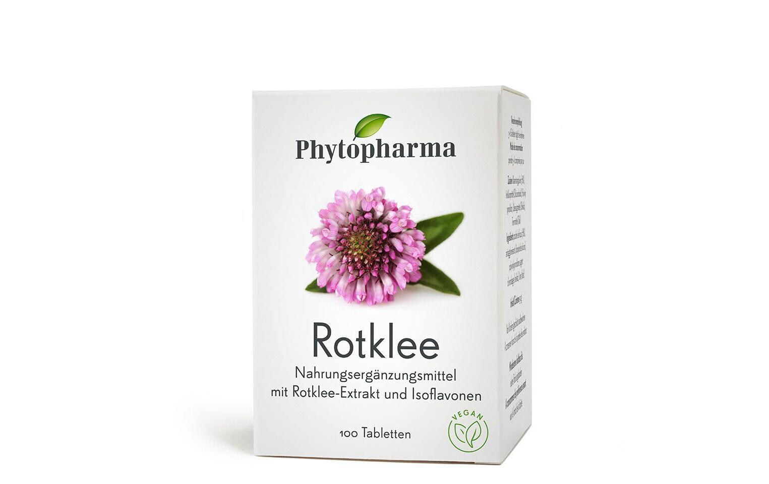 Rotklee 100 TablettenNahrungsergänzung mit Rotklee und Isoflavonen