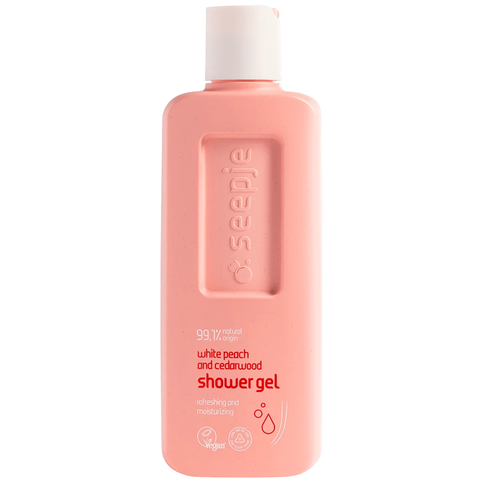 Seepje Douchegel White Peach and Cedarwood (300 ml)