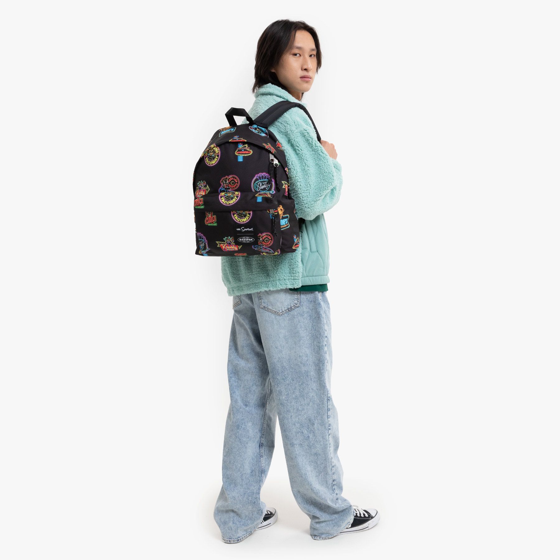 Padded Pak'r Simpsons Neon Print