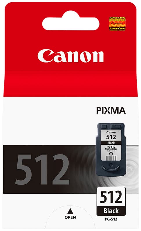 Canon blækpatron PGI-512 Sort
