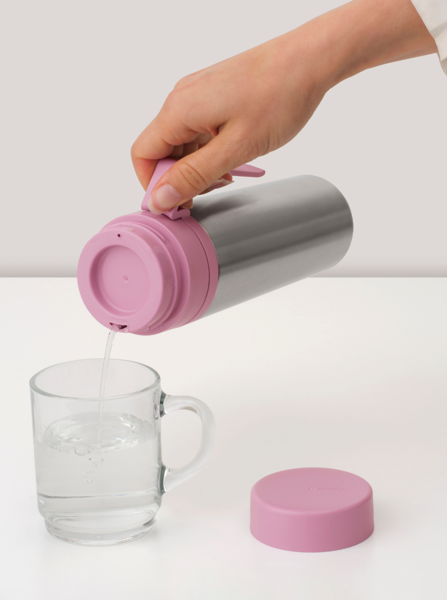 Make & Take Isoleerfles 0,5L - Lilac Pink