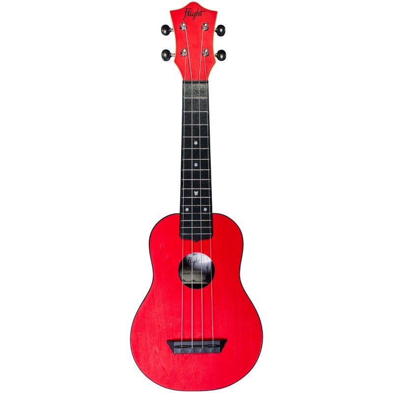 Flight Travel Series TUS35 Red sopraan ukelele met gigbag