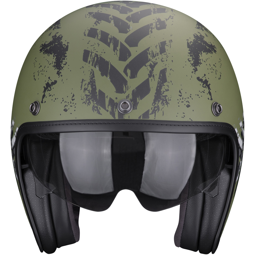 Scorpion - Casque Belfast Evo Nevada Kaki / Argent