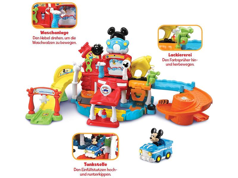 Vtech Tut Tut Mickys Autowerkstatt Bunte Disney Werkstatt