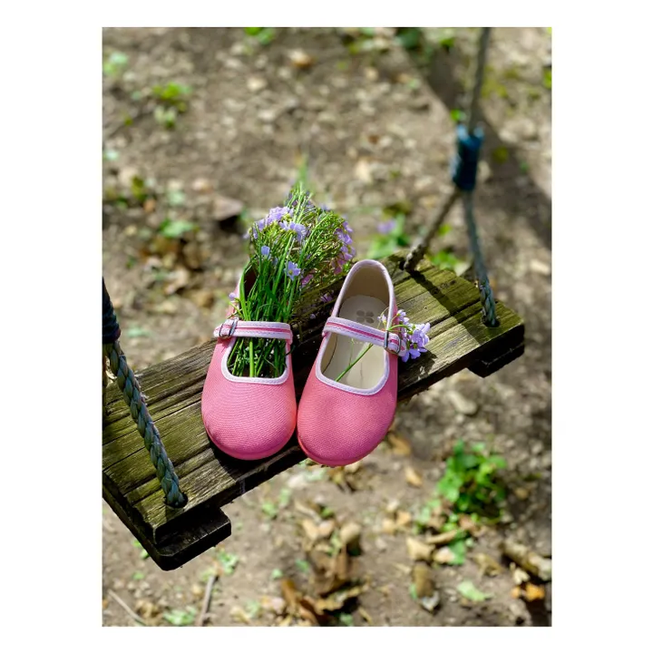 Hermosilla Ballerines Pivoine  | Rose