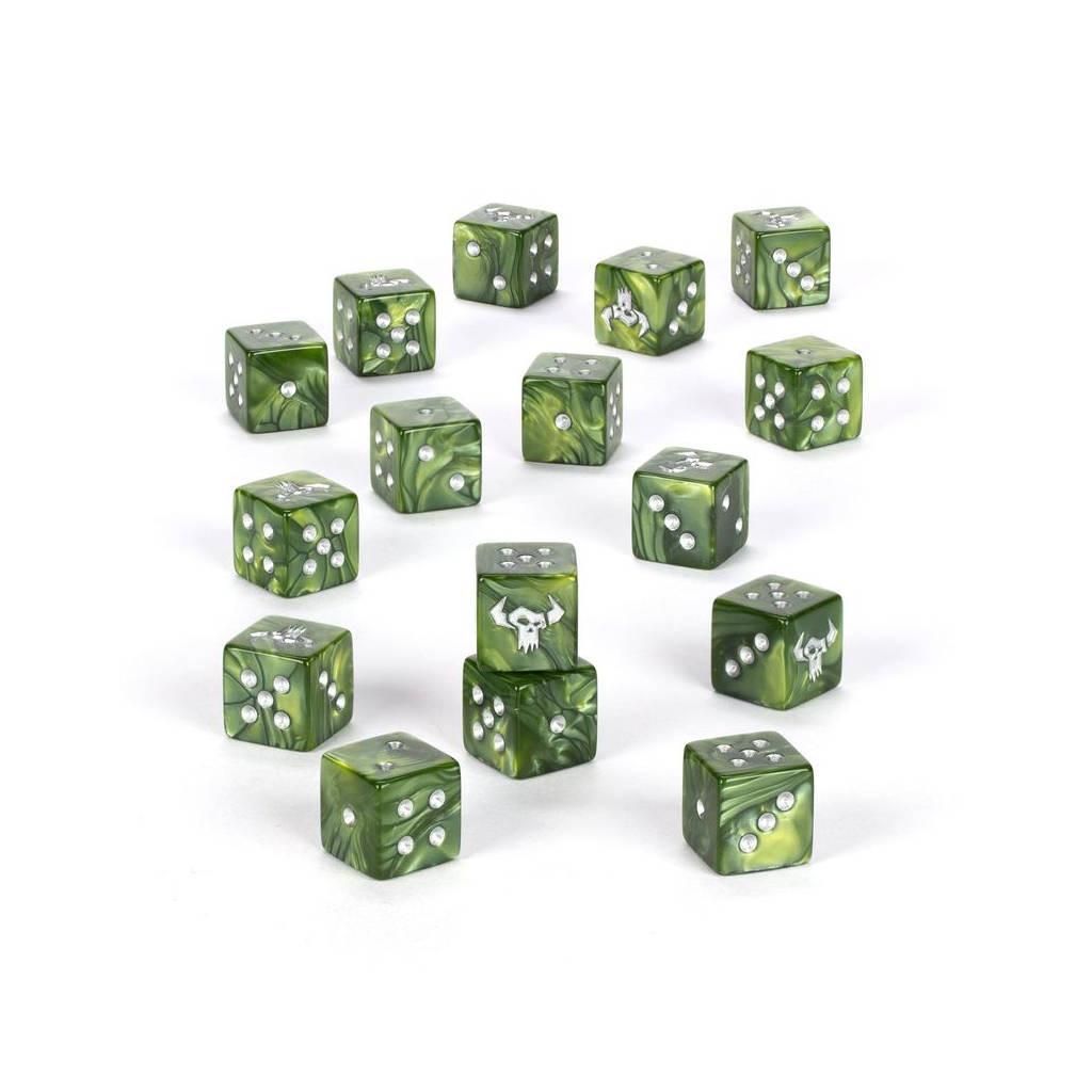 Warhammer 40K - Set de dés Orks