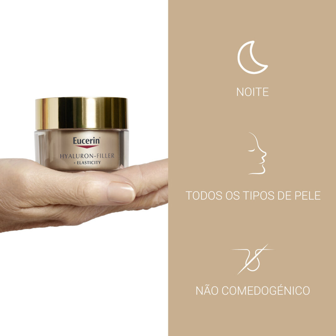 EUCERIN  Hyaluron-Filler + Elasticity Creme de Noite - 50ml