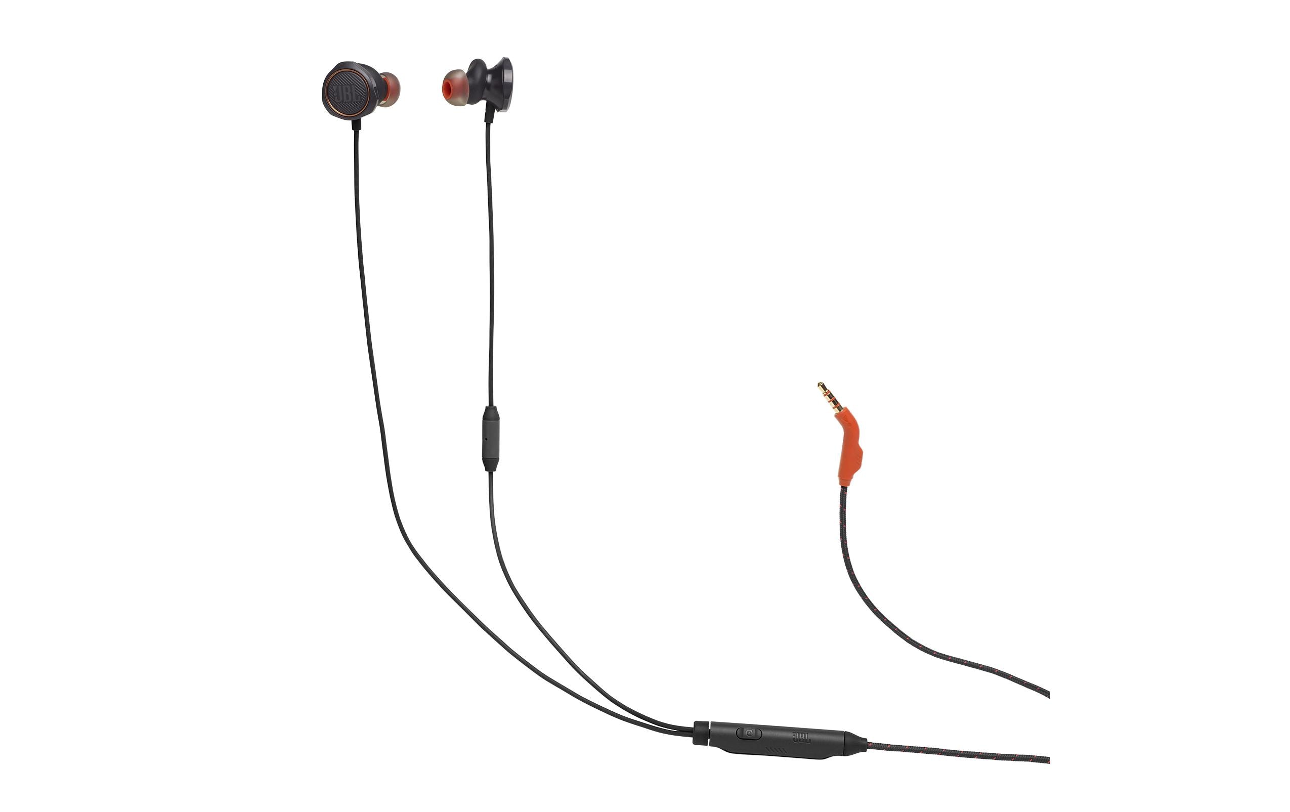 Headset Quantum 50 SchwarzKabelgebundener In-Ear-Gaming-Kopfhörer mit Lautstärkeregler und Mikrofon-Stummschaltung