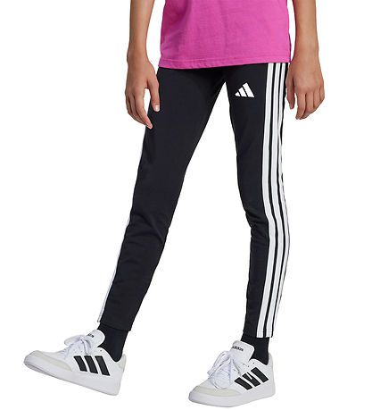 adidas Performance Leggings - 230 - Schwarz m. Weiß