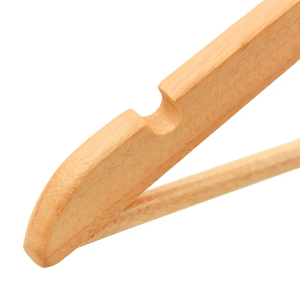 vidaXL - Kleerhanger - Bruin - Hout - 20 stuks