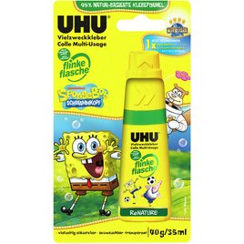 Colle multi-usage flinke flasche ReNATURE Bob l'éponge
