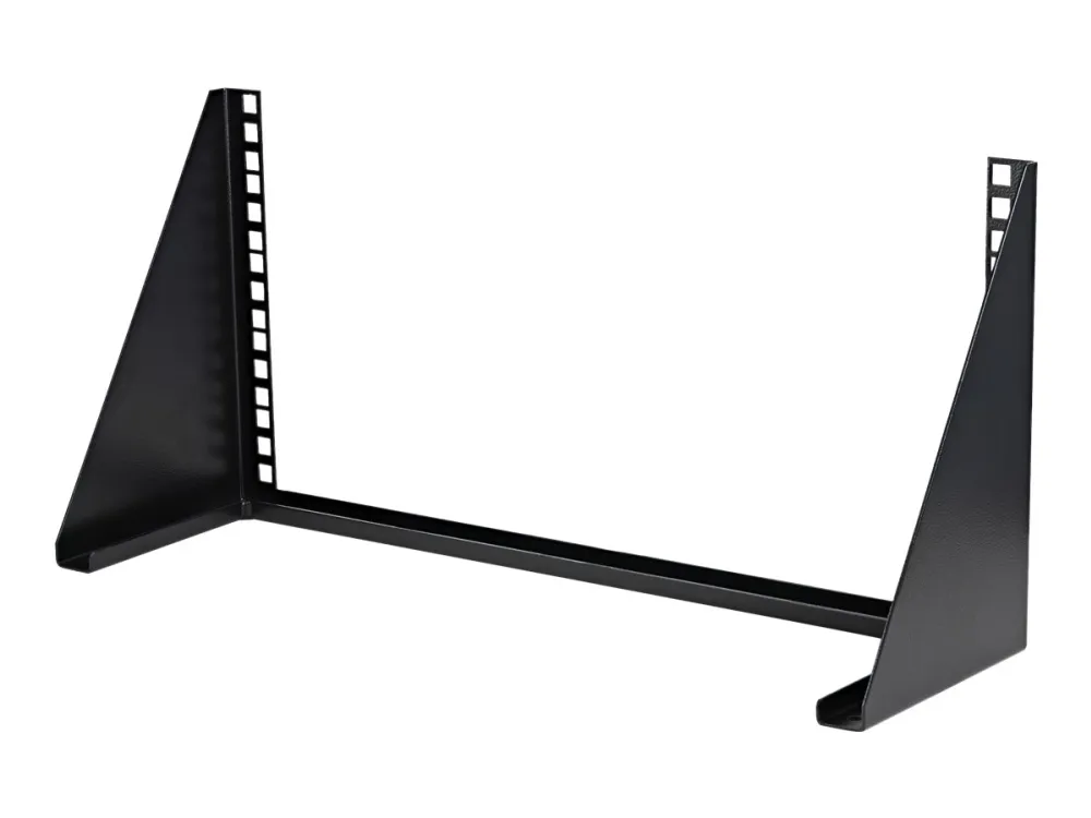 StarTech.com 5U Vertical Wall Mount Rack - 19in Low Profile Open Wall Mounting Bracket - Network/Server Room/Data/AV/IT/Patch Panel/Communication/Computer Equipment - w/ Cage Nuts/Screws - Rack åben ramme - 2-pæl - vægmonterbar - sort - 5U - 19